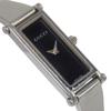 Gucci Watches 1500L blackDial Stainless Steel Quartz Analog Display Women Used