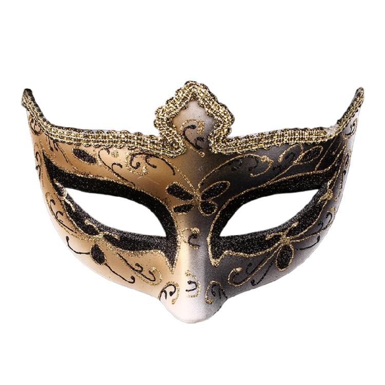 Half Face Mask Halloween Mask Venetians Mask Masquerade Mask Antique Mask