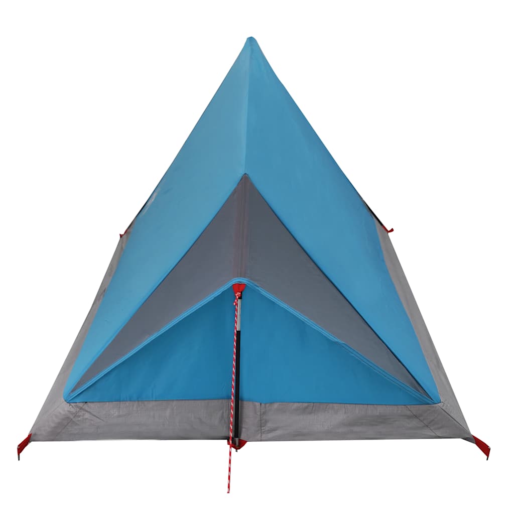 2 Person Camping Tent Blue Waterproof