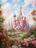Diamond Painting Castle Russia 5DDIY Diamond Flower Picture Embroidery Landscape Church Mosaic  Kit Handmade Hobbies Decoration