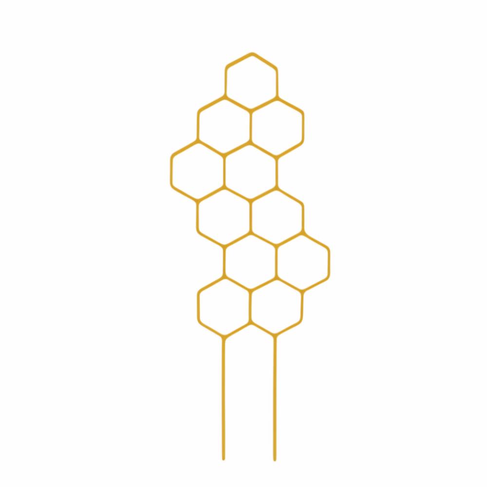

Plastic Garden Climbing Frame Honeycomb Design Flowers Trellis Plant Trellis Indoor Outdoor 1PC B