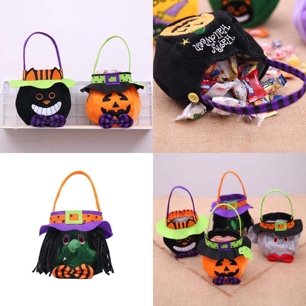 Fun Halloween Pumpkin Goodie Bags For Trick Or Treating And Parties