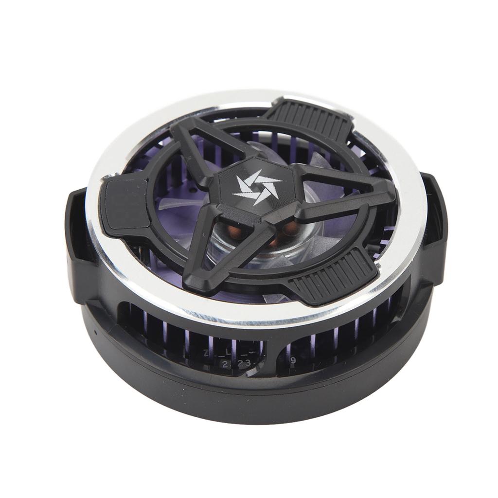 Phone Cooler with Magnetic Back Clip Semiconductor Cooling Wireless Quick Charging Digital Display Mobile Phone Cooling