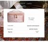 2025 Women's Large Capacity Velvet Cosmetic Bag - Portable, Stylish, Luxurious
