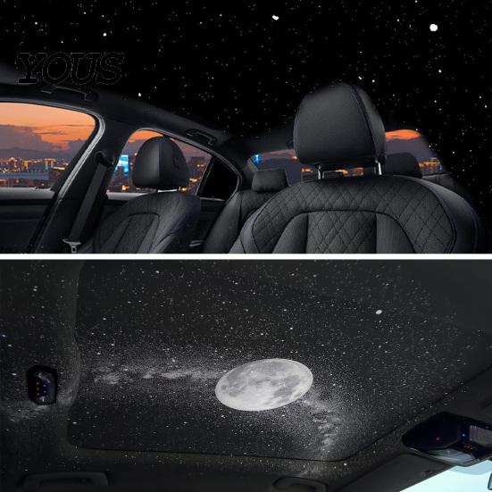 Portable Star Projector USB Ambient Light with 360 Adjustable Hose, LED Night Camping for Car Bedroom Office, Romantic Starry Sky Atmosphere Lamp
