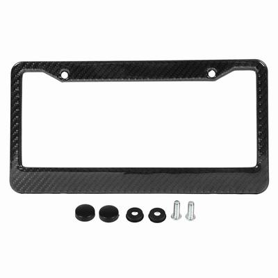 License Plate Frame Dry Carbon Fiber Universal Replacement for Ford C?MAX Focus Fiesta Kuga Mondeo