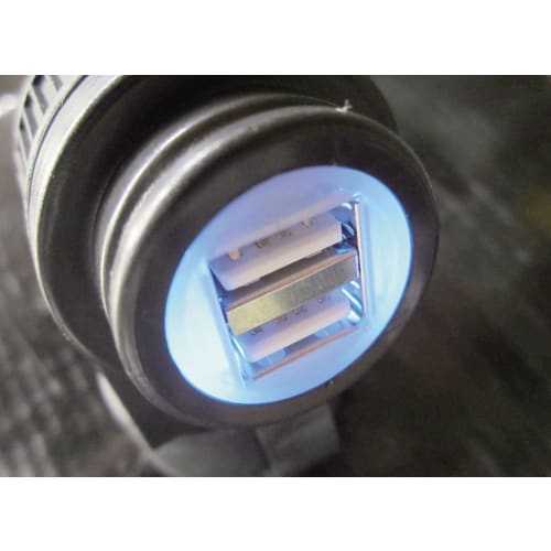 Kijima Bike Bike Parts USB Port Kit Twin Type Universal 304-6221