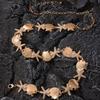 Shell Pearl Bohemian Starfish Metal Waist Chain Summer Beach Vacation Accessory