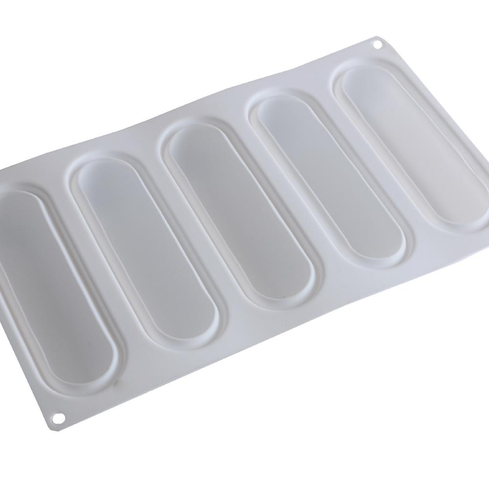 5 strisce di mousse bianca per stampi in silicone per cuocere torte fai da te