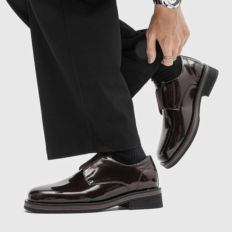 Fashion Popular Business Casual Leather Shoes Fashionable Korean Leather Shoes Brand Men's Versatile Commuting Quality Comfortable Shoes