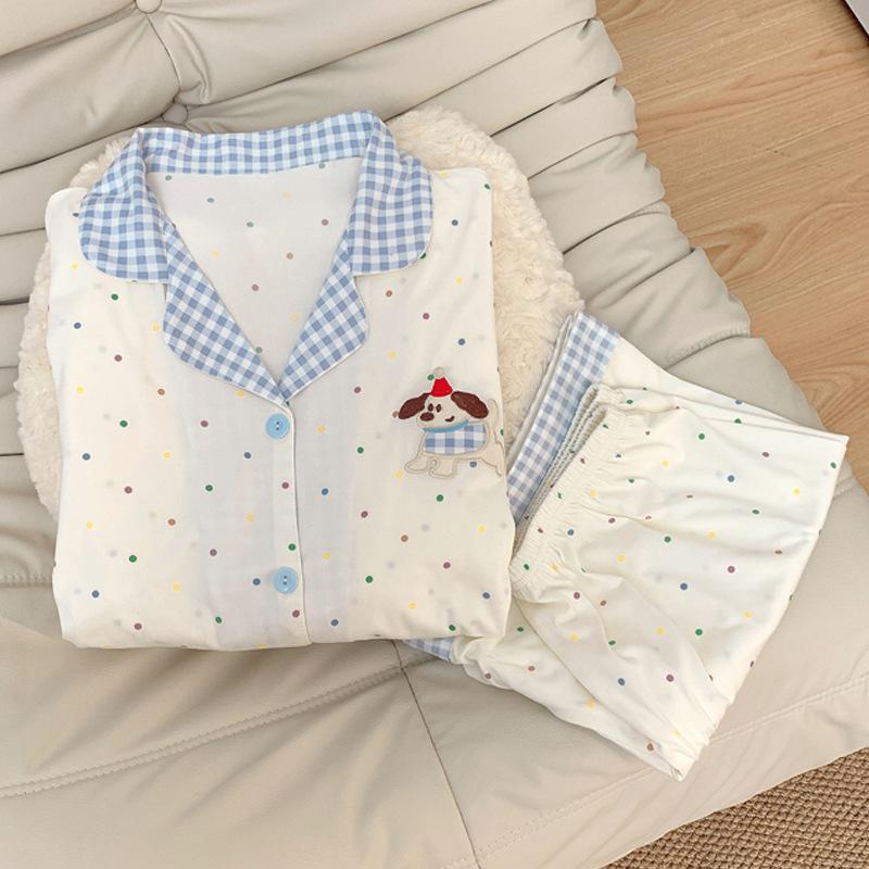 Women's Pajamas Set Pajamas 2-piece Set Airy Soft Casual Printed Pajamas