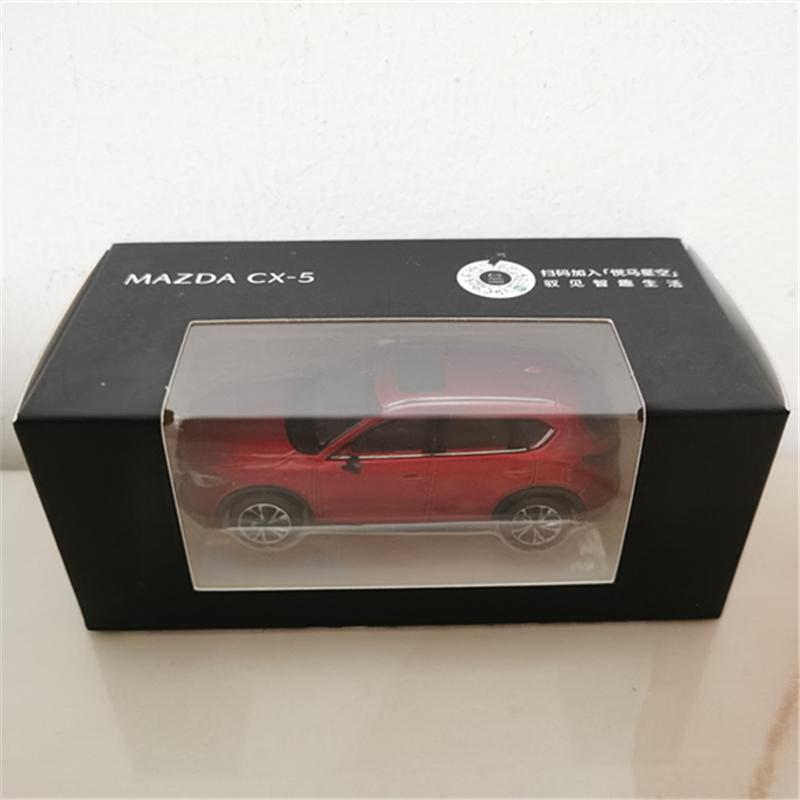1/64 MAZDA CX5 CX-5 Внедорожник Металлическая Модель Автомобиля Литая Металлическая Машинка Модель Автомобиля Высокая Симуляция Миниатюрный Масштаб Коллекция Игрушка для Детей Подарок