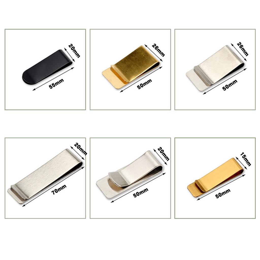 Creative Metal Money Clip Handiness Wallet Portable Credit Card Clip Minimalist Front Pocket Wallet Men's Boy's Gift
