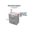 1Pcs USB Download Music Box Module And Button Speaker Button-Type Sound Box With Adjustable Volume 60x48x26mm
