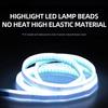 New LED Car Hood Decorative Light Strip Start Scan Dynamic Ambient Light Car Daytime Running Light DRL With Turn Signal Lamp 12V