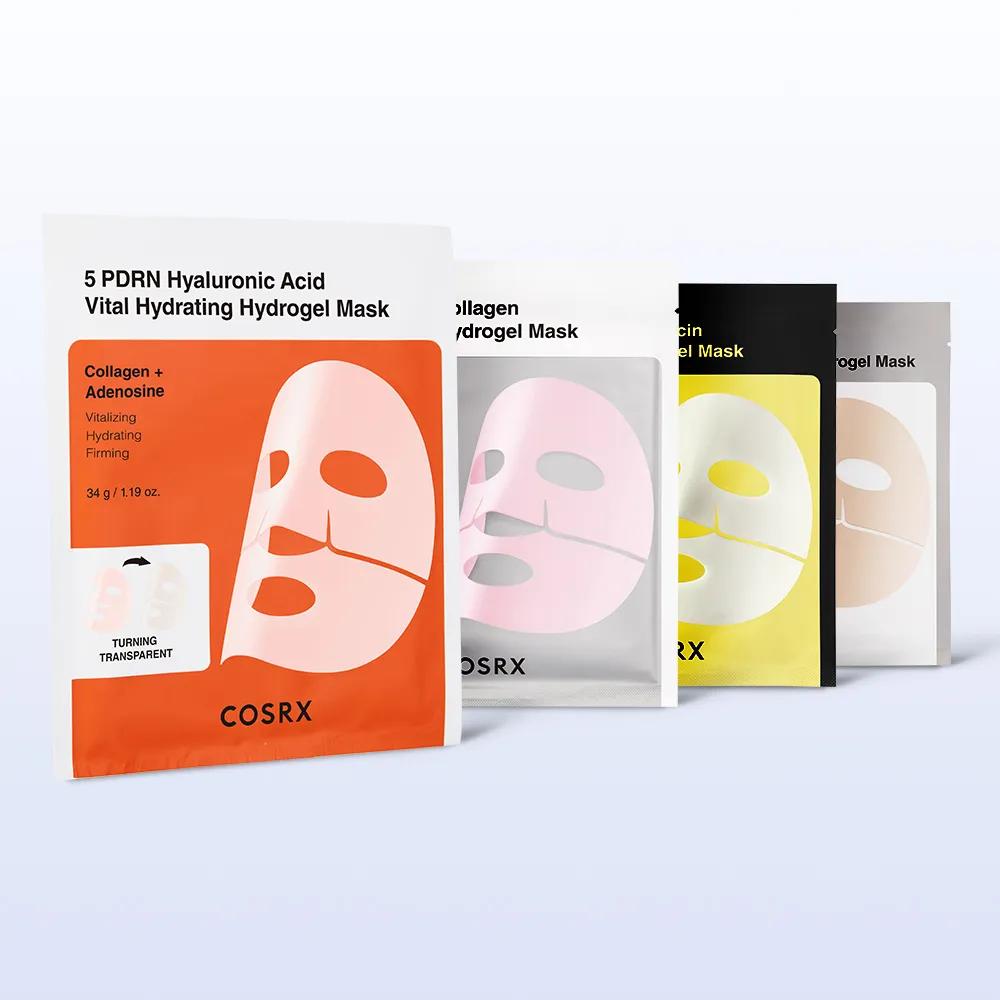 [4 TYPES] COSRX Hydrogel Mask Sheet 1ea Alpha-Arbutin Discoloration Care