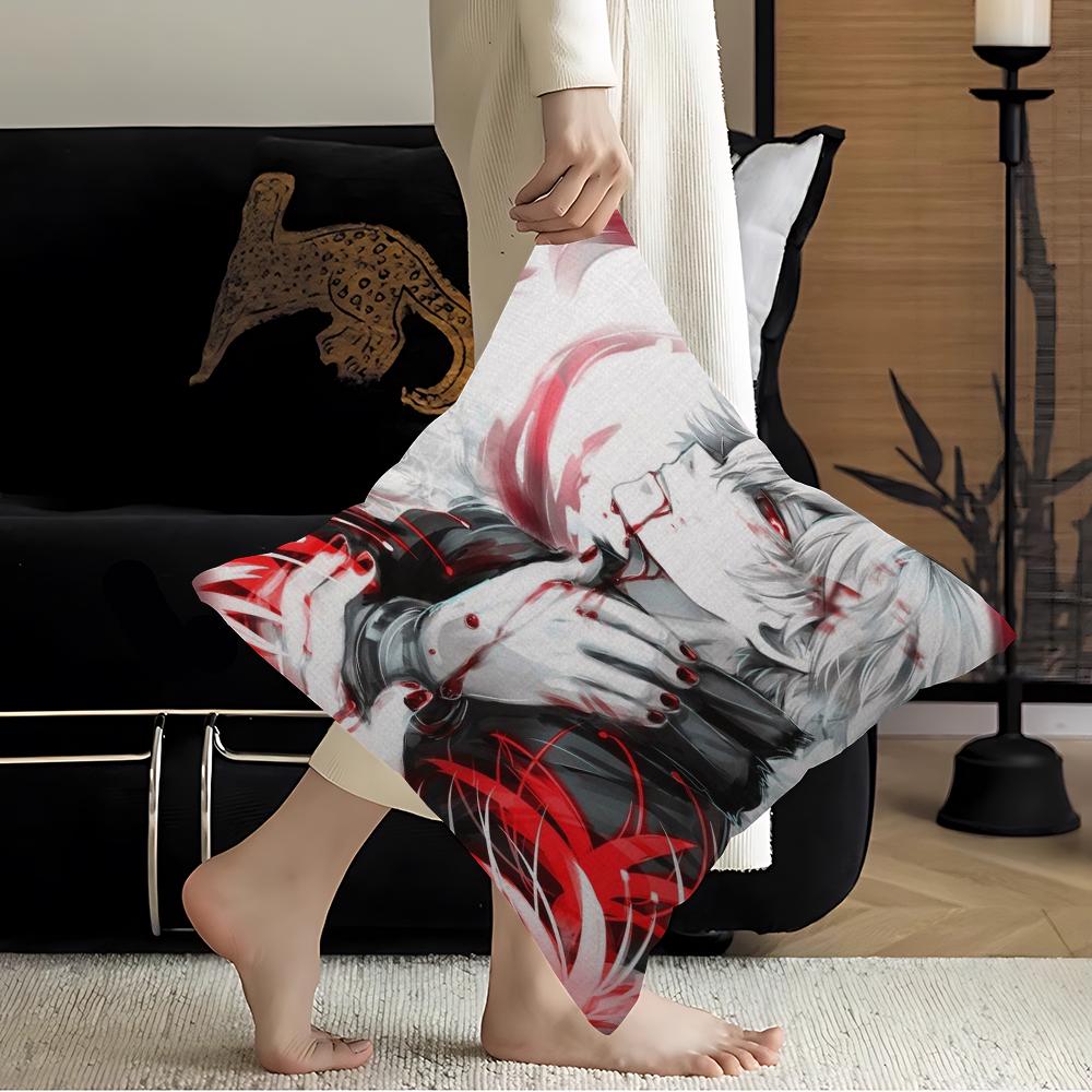 Tokyo Ghoul Stitch Lucky Dragon Pillow Cover Sofa Cushion Cover Home Room Decoration Children Gift