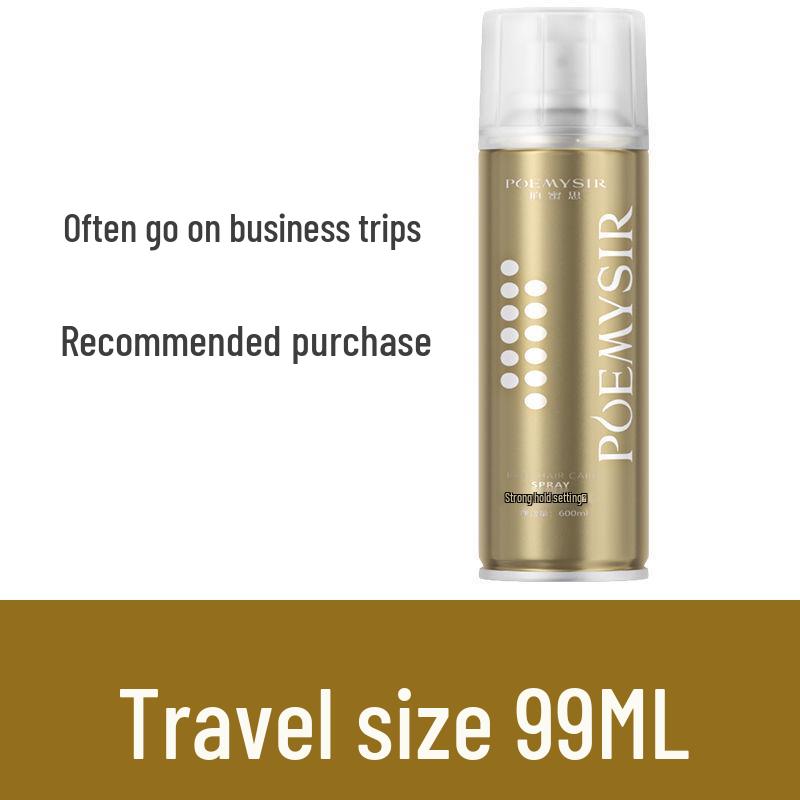 Unisex Hair Styling Spray: Strong Hold Gel & Hard Hairspray for Long-Lasting Volume