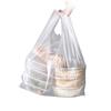 White Transparent Heavy-Duty Plastic Carry Bags with Handles