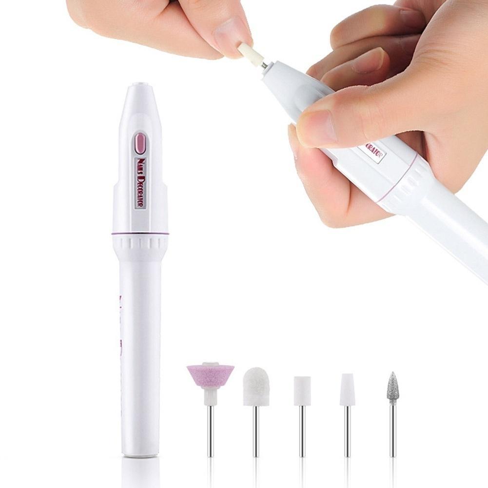 Buy 1Set USB Electric Nail Drill Machine Pedicure Nail File Polish Gel