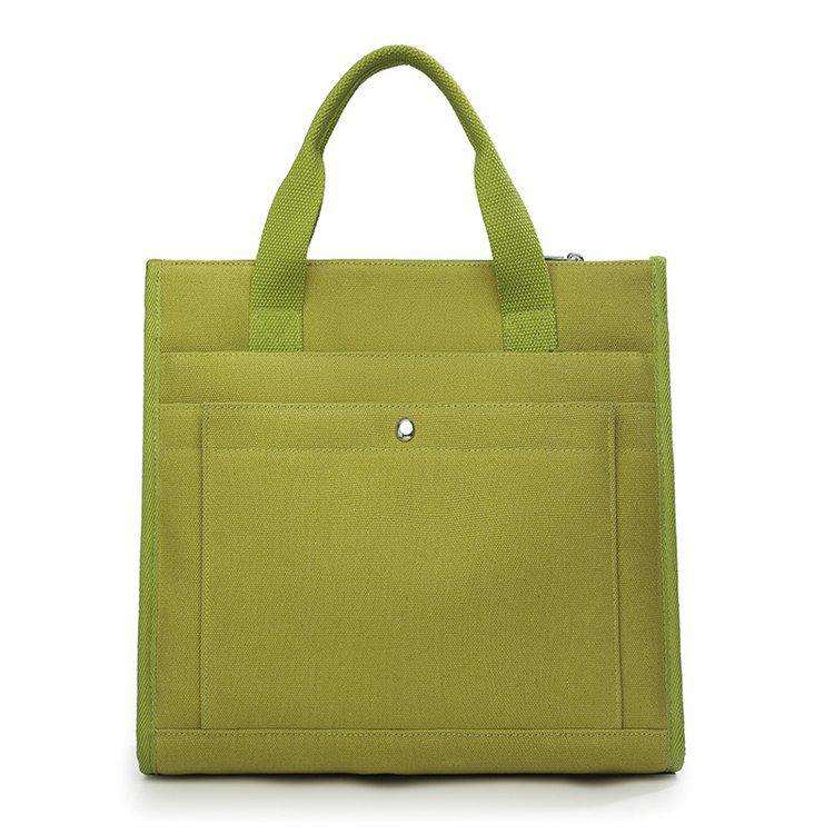 Waterproof Nylon Handbag with Customizable Print Design