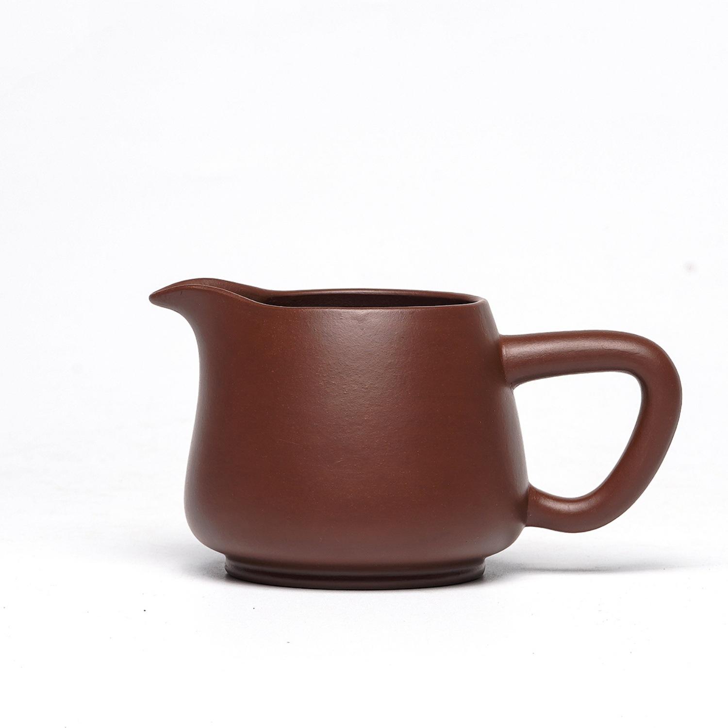 

180ml Yixing Purple Sands Tea Pitcher Divide Tea Serving Cup Cha Hai Dispenser Household Justice Cup Fair Mug for Tea Supplies As Your Choose