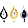 Modern Water Dropping Design Wall Clock for Creative Acyrlic Pendulum Clock for Home Bedroom Living Room Office Decorati Wall Clock for Living Room