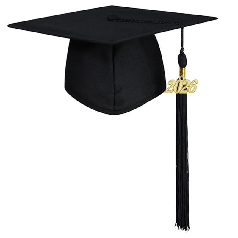 

Kid Adult Graduation Cap for 2026 Graduates Easy to Carry in Formal Ceremonies Parties aldult чорний