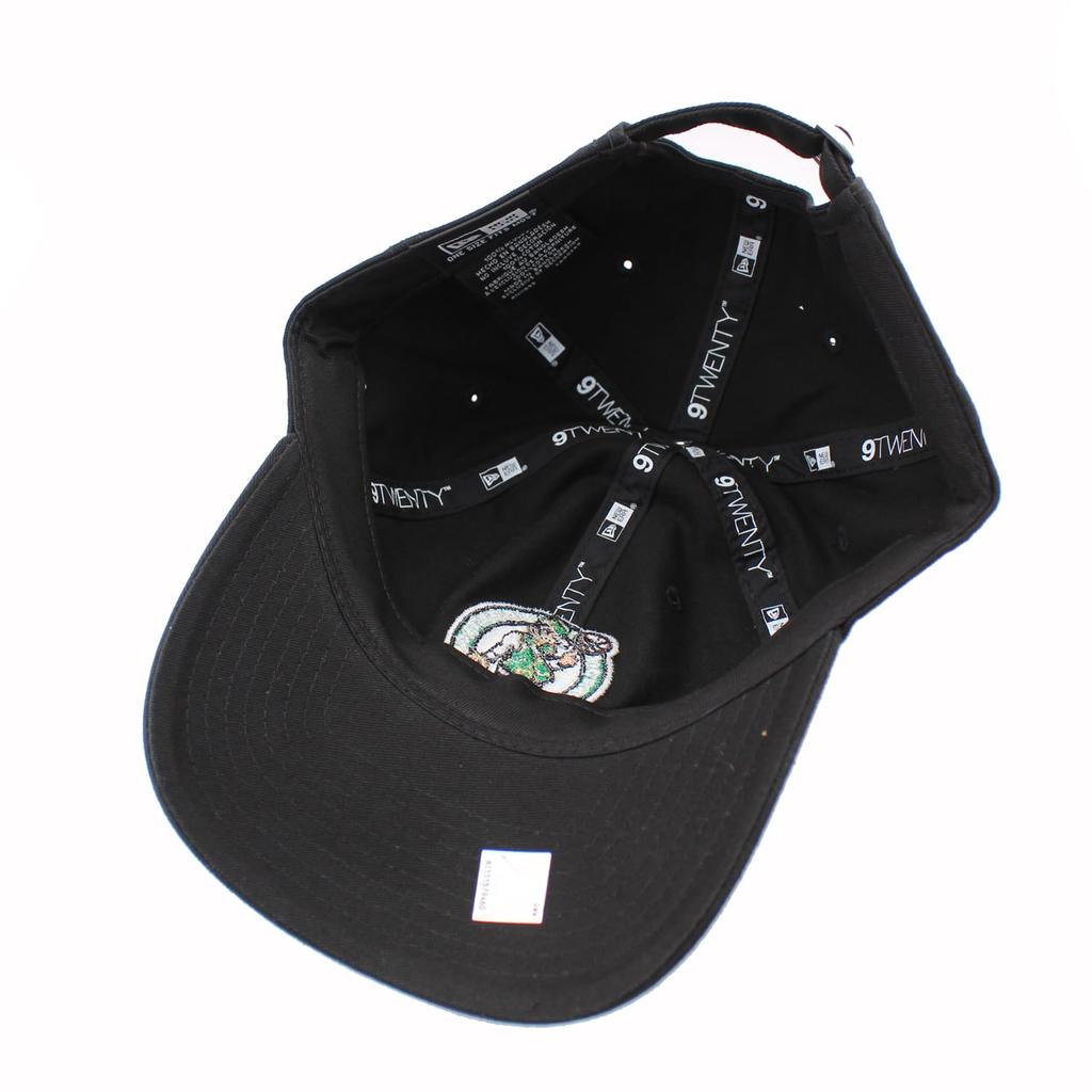 [New Era] Cap 9TWENTY Strapback Boston Celtics NBA CORE CLASSIC CAP BLACK BOSTON CELTICS 920 Hat [Used]
