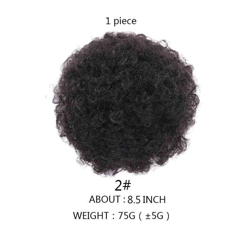 Bybrana African Ladies Daily Wear Hair Bag Cute Personalized Synthetic Hair Wig