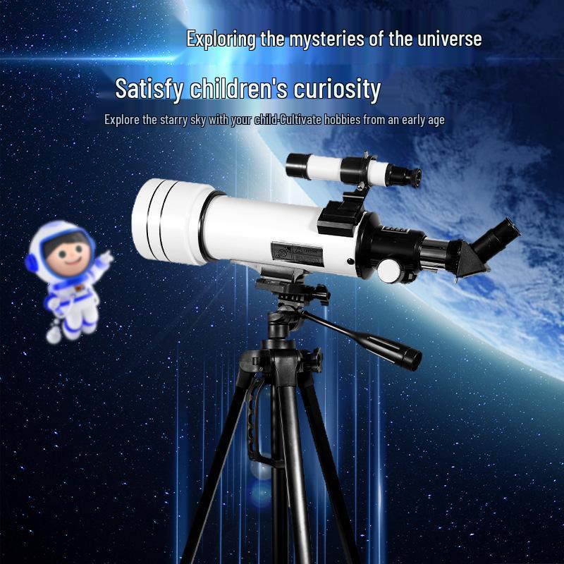 Professional High Power Astronomical Telescope with Large Aperture - Ideal for Stargazing and Children's Outdoor Adventures