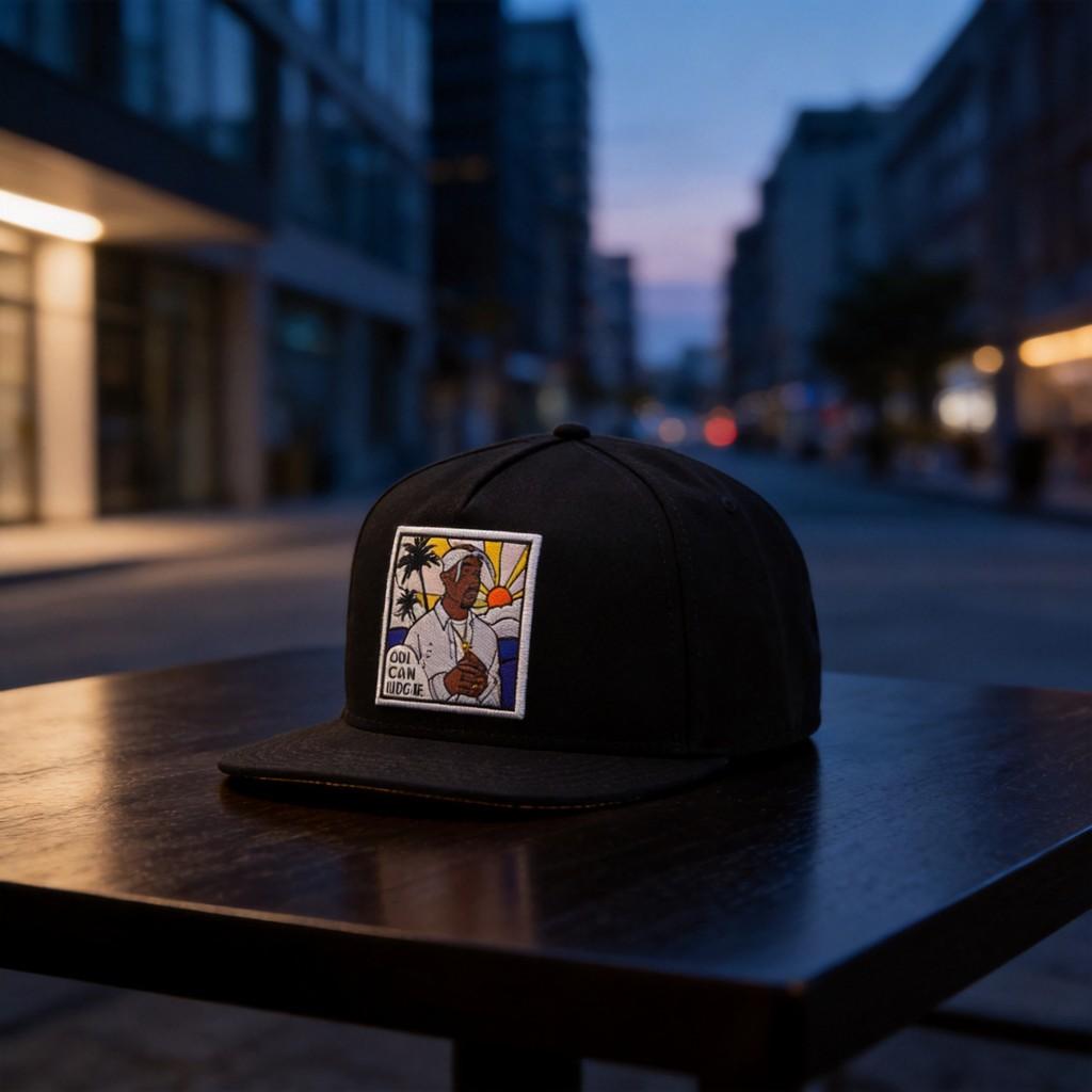 Pacenstein Hip Hop Character Baseball Cap With Wide Brim And Airflow For Daily Sun Protection