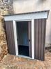 Rainproof Steel Storage Shed with Lock for Garden Tools and Sundries