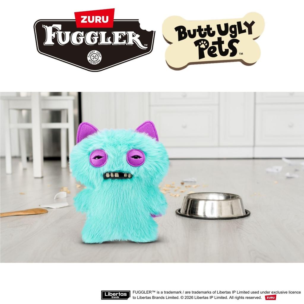 Fuggler Butt Ugly Pets Yooper Fuggler Butt Ugly Pets Suspicious Fox Pomeranian Plush Toy 15731G Authentic -