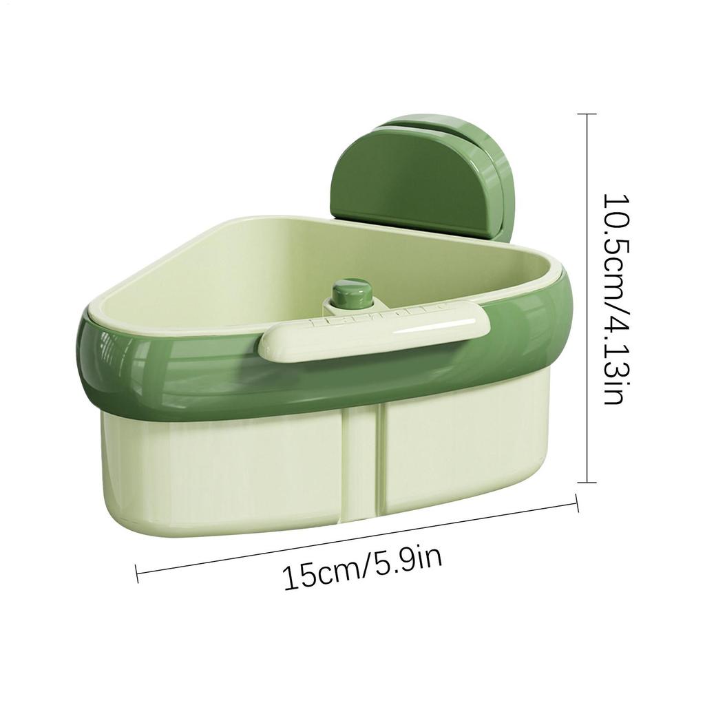 Kitchen Corner Sink Strainer Sink Food Strainer Basket Suction Cup Multi Functional Waste Filter Dishcloth Holder Home Tools