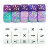10-Pack Dice Counter Token Dice D6 Dice Compatible Card Game Competition Math Teaching Tools Accessories