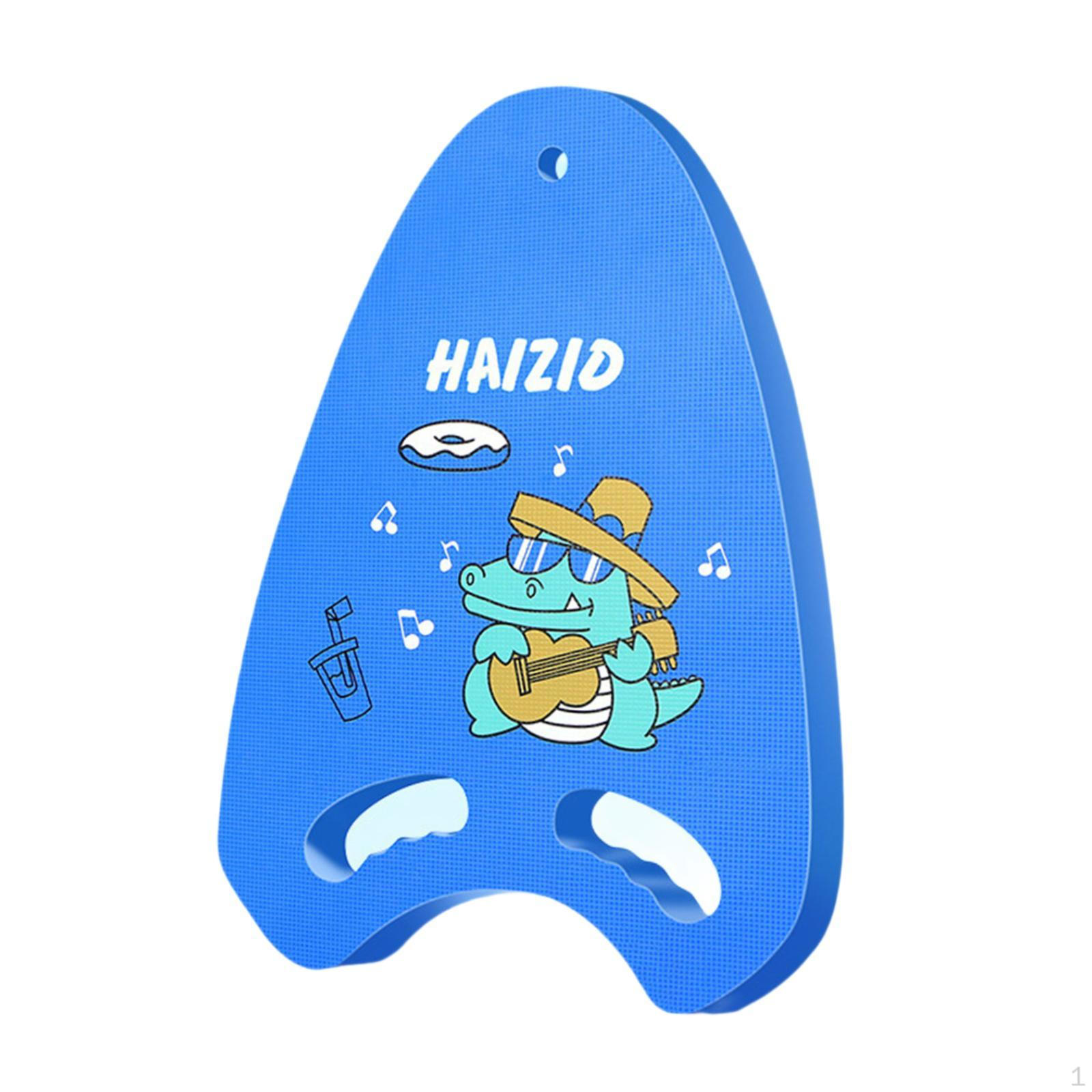 

Cartoon Swim Kickboard for Pool Activities and Training Blue Alligator