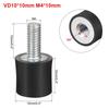 1Pcs Durable M4 M5 M6 M8 Rubber Shock Absorber Anti-vibration VD Type Damper Mount Male Thread Bobbin Mount Isolator Tool Parts