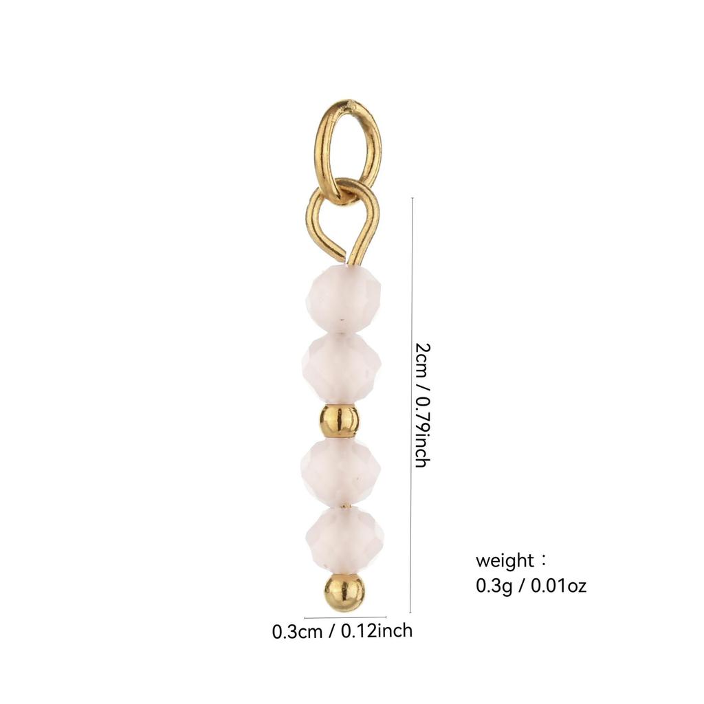 DIY Jewelry: Stainless Steel Rings, Natural Stone Crystal Necklace and Earring Pendants