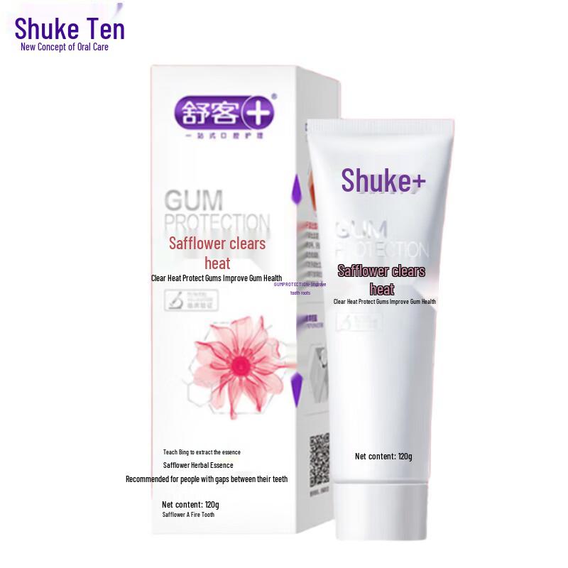 Shuke Safflower Oral Care Toothpaste, 120g