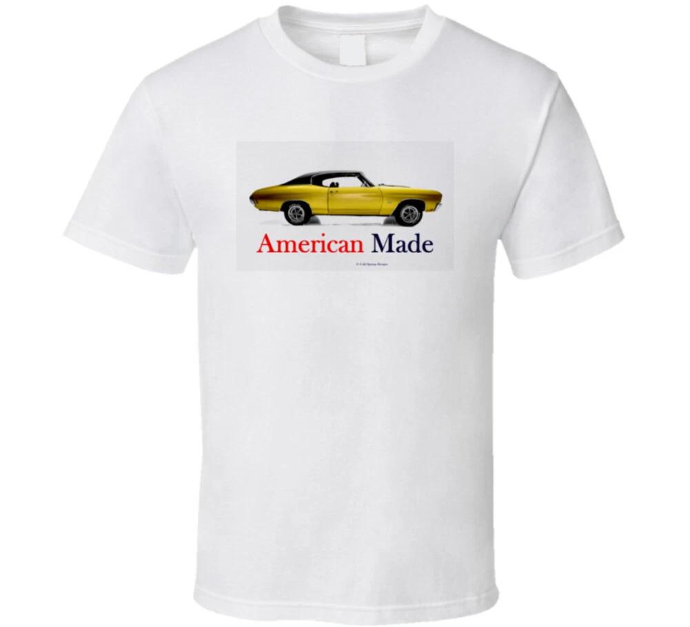 American Made Chevelle Musclecar Classic Car Gift T Shirt S