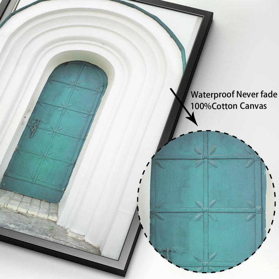 Wall Art Canvas Painting Italy Corridor Church Door Beach Starfish Grass Nordic Posters And Print Decor Pictures For Living Room