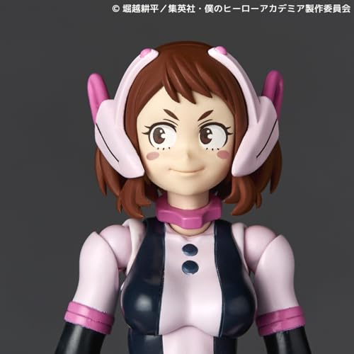 Kaiyodo Revoltech My Hero Academia Ochaco Uraraka, Approximately 130mm Tall, Non-scale PVC & ABS Painted Action Figure