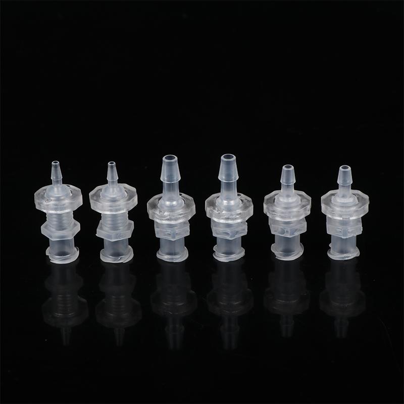 2Pcs Luer Lock Adapter PP Plastic Air Valve Pipe Subpackaging Instrument Connect