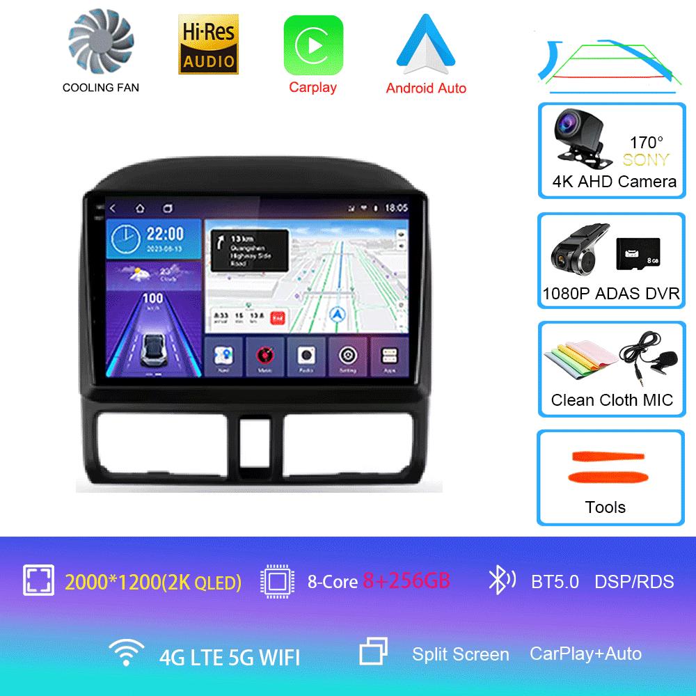 Android 14 For Honda CR-V CRV 2 2001 - 2006 Car Radio Multimedia Video Player Navigation Stereo GPS No 2din 2 Din Dvd
