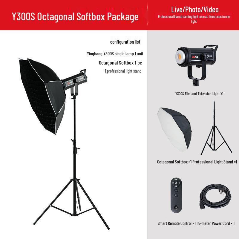 8 Yingbang ZSYB Continuous Soft Light for Film and Photography, Video Live Broadcast, Beauty Makeup, and Clothing Photography.