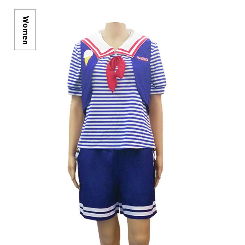 

Игровая одежда Ролевой набор рубашка Взрослый Хэллоуин платье Темно-синий Girl,M