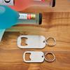 Creative keychain stainless steel bottle opener simplesoda openings