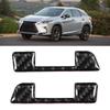 2pcs Carbon Fiber Left Right Vent Panel Cover Trim Decoration Fits for Lexus NX 200 200t 300h 14 19