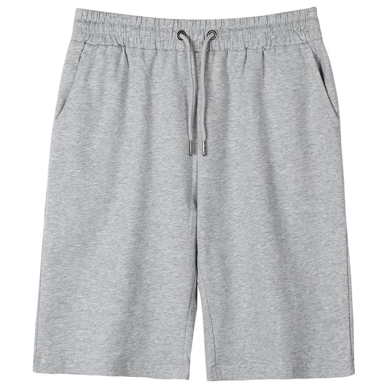 Korean Casual High Waist Cotton Terry Shorts - Parent-Child Summer Style